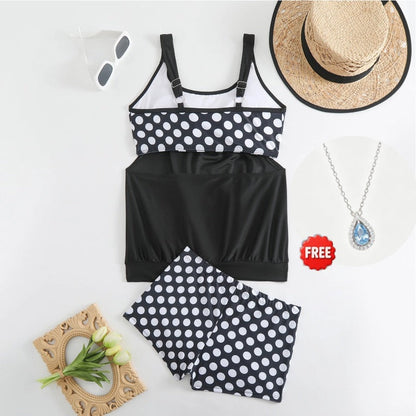 J.Crew | 💥 BUT 2 GET 10% 💥 👙 Pöttyös Bikini [S-3XL] – Retró Stílus | Raktáron