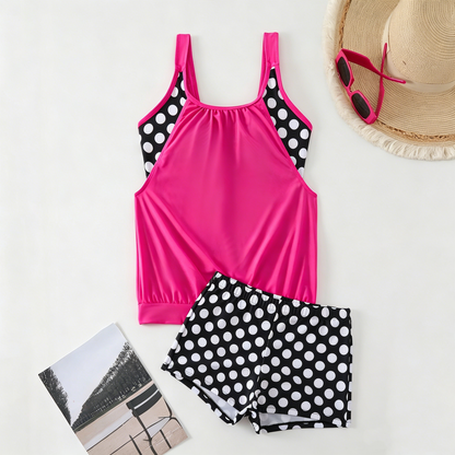 J.Crew | 💥 BUT 2 GET 10% 💥 👙 Pöttyös Bikini [S-3XL] – Retró Stílus | Raktáron