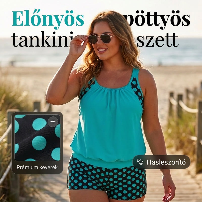 J.Crew | 💥 BUT 2 GET 10% 💥 👙 Pöttyös Bikini [S-3XL] – Retró Stílus | Raktáron