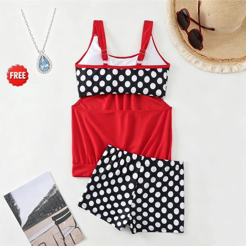 J.Crew | 💥 BUT 2 GET 10% 💥 👙 Pöttyös Bikini [S-3XL] – Retró Stílus | Raktáron