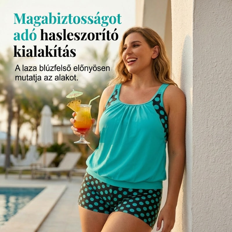 J.Crew | 💥 BUT 2 GET 10% 💥 👙 Pöttyös Bikini [S-3XL] – Retró Stílus | Raktáron