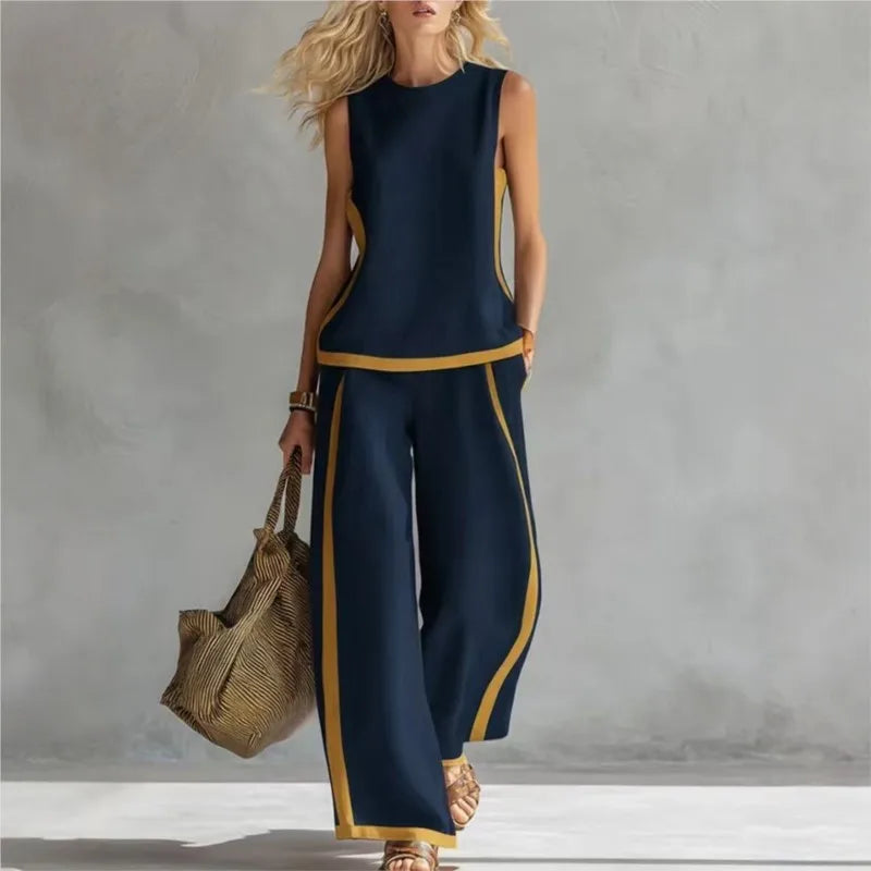 J.Crew | ENSEMBLE DE LIN DEUX PIÈCES