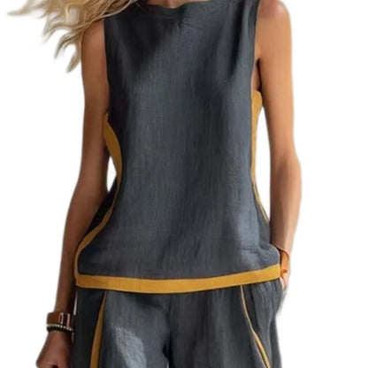 J.Crew | ENSEMBLE DE LIN DEUX PIÈCES